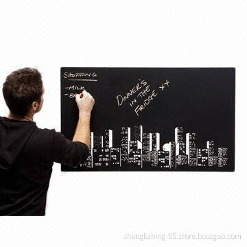 Removable Wall Chalkboard Sticker Decal, UV/CMYK Print, Eco-friendly and No Damage